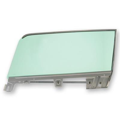 LEFT SIDE TINTED GREEN GLASS