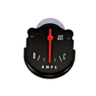 GAUGE AMMETER BLACK FACE FORD