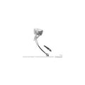 MIRROR SIDE DRIVER CHROME MANU