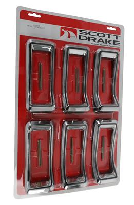 BEZELS TAILLIGHT CHROME
