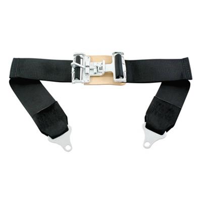 SEAT BELT LAP RACE BLACK