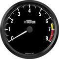 TACHOMETER 4.5IN 8K RPM DASH