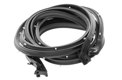 DOOR WEATHERSTRIP WITH CLIPS &