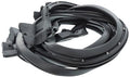 DOOR WEATHERSTRIP WITH CLIPS &