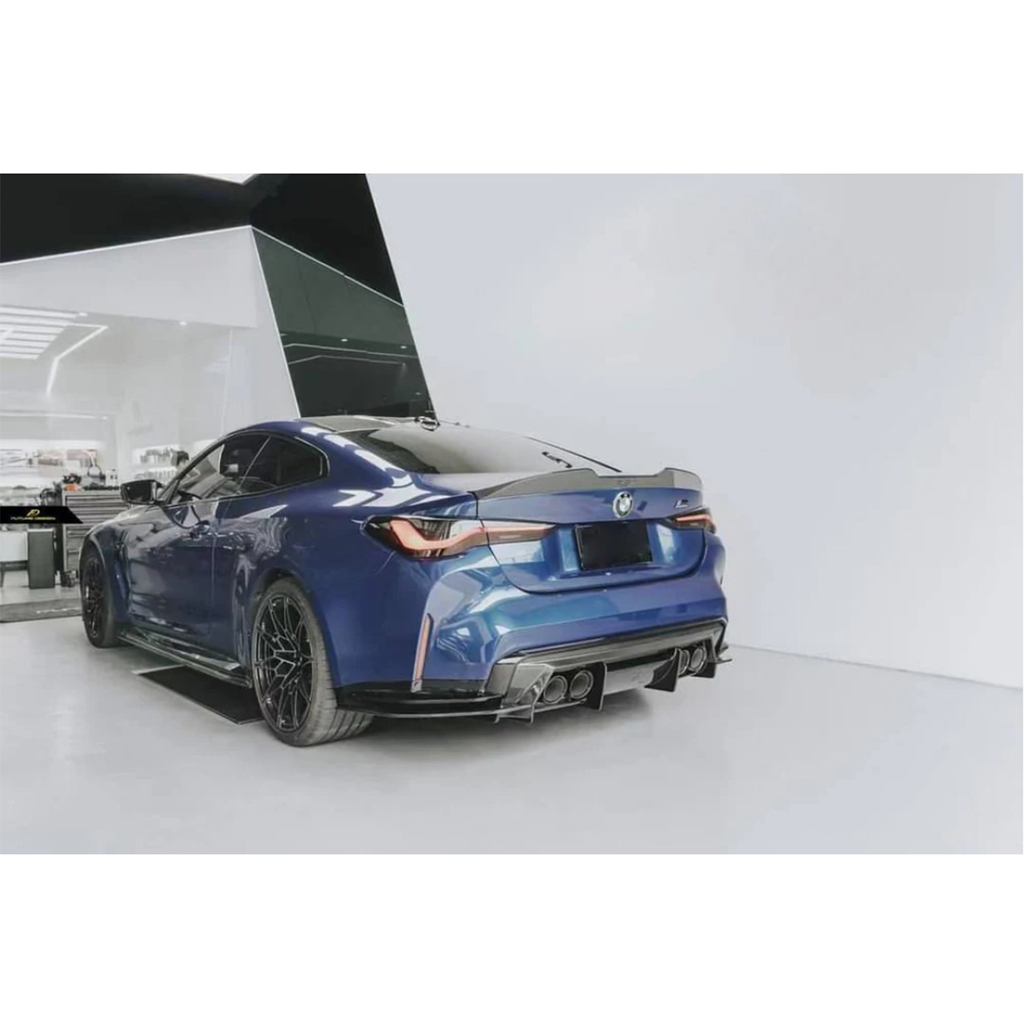Prepreg Carbon Fiber FD Style Rear Diffuser for BMW G80 M3 G82 M4