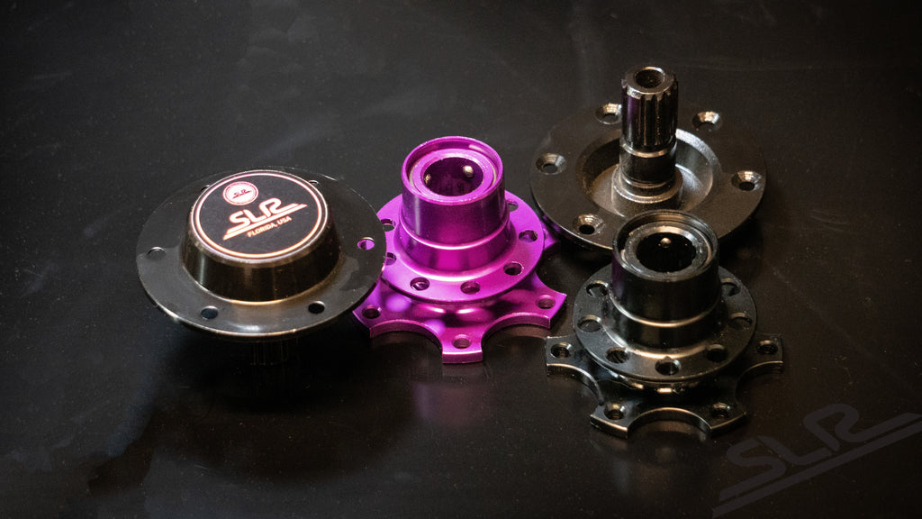 SLR Star Spline Quick Release Hub for Steering Wheels