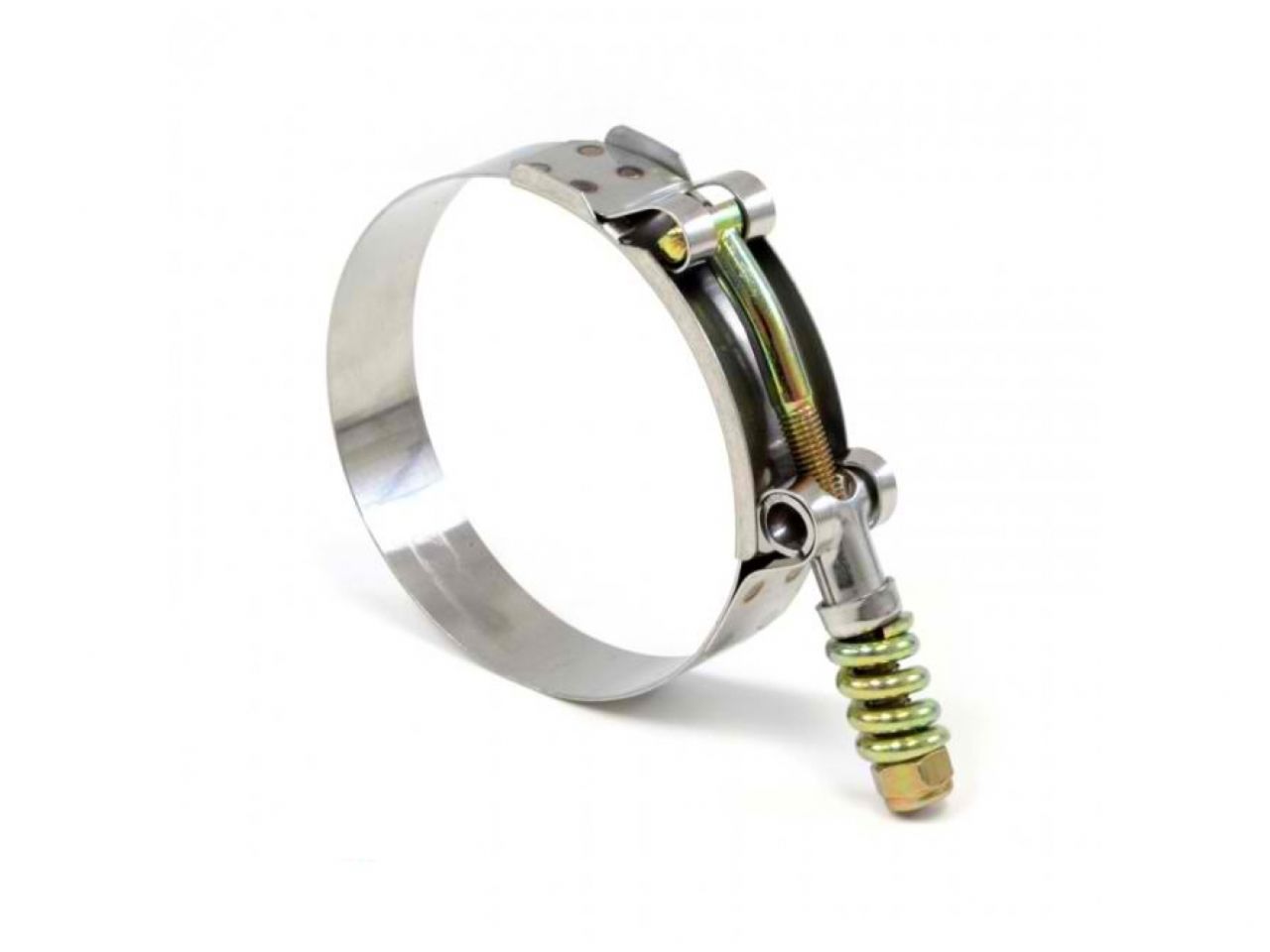 HPS Performance Products HPS Stainless Steel Spring Loaded T-Bolt Hose Clamp SAE 64 - Effective Size: 2.87"-3.19"