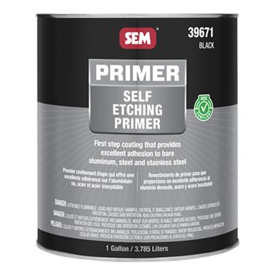 SELF ETCHING PRIMER BLACK GAL