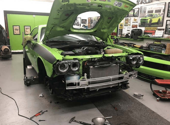 Speedlogix Lightweight Front Bumper Support 2005-2023 Challenger/Charger