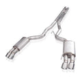 EXHAUST SYSTEM WITH H-PIPE