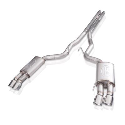 EXHAUST SYSTEM WITH H-PIPE