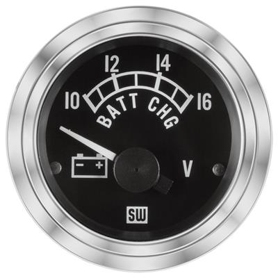 VOLT GAUGE DLX 10-16V  2 1/16