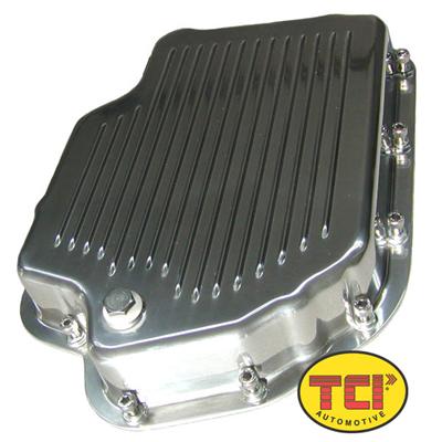 TRANSMISSION PAN POLISHED