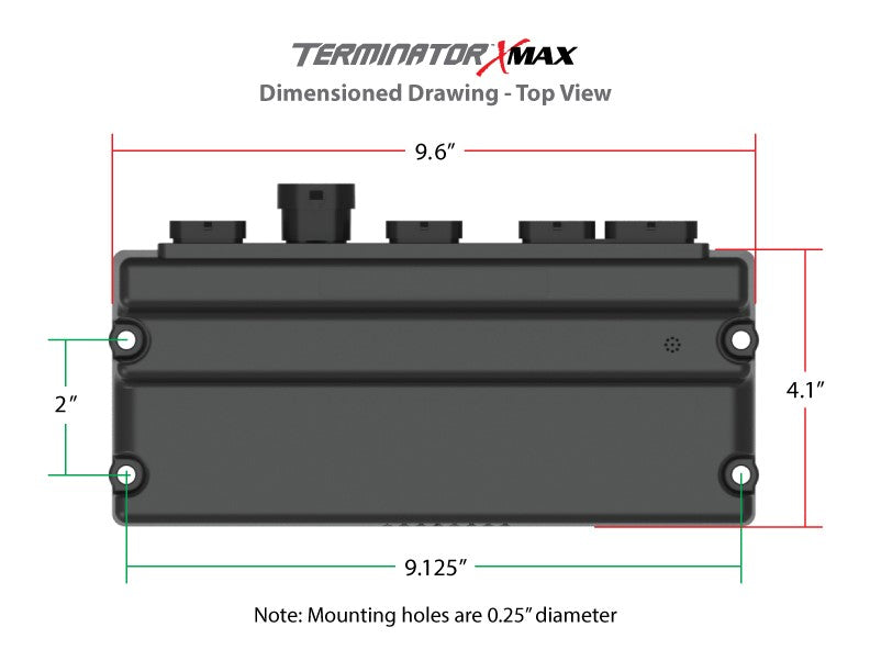 EFI Terminator X Max - LS1/LS624x Crank - 1x Cam - EV1 Injectors - Transmission Control - USB/CAN Tuning Cable