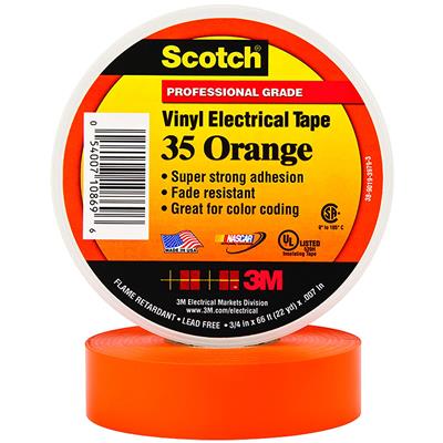 3M Products Scotch Multi-Colored Premium Vinyl Electrical Tape