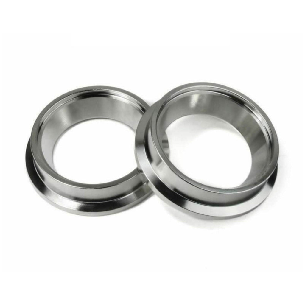 44mm Wastegate Flange Set MV-R MVR Inlet + Outlet insert Clamp Ring for V-Band