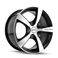 TR9 BLACK/MACHINED FACE