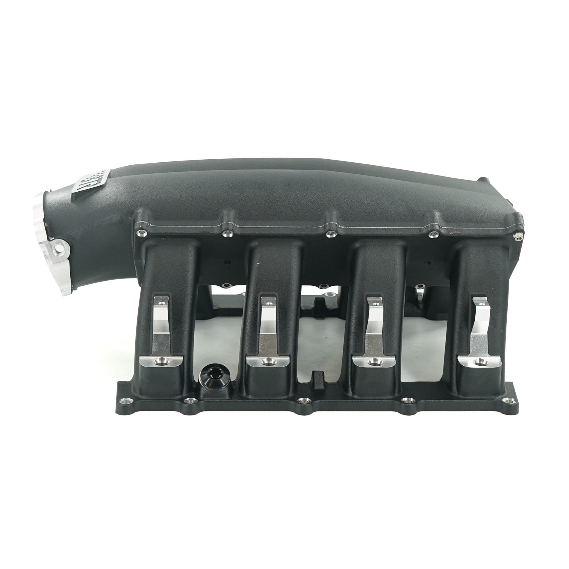 BTR TRINITY INTAKE MANIFOLD - HEMI 6.2 MID RUNNER - BLACK - SINGLE INJECTOR - TRA-62HEMI-BLK-ML