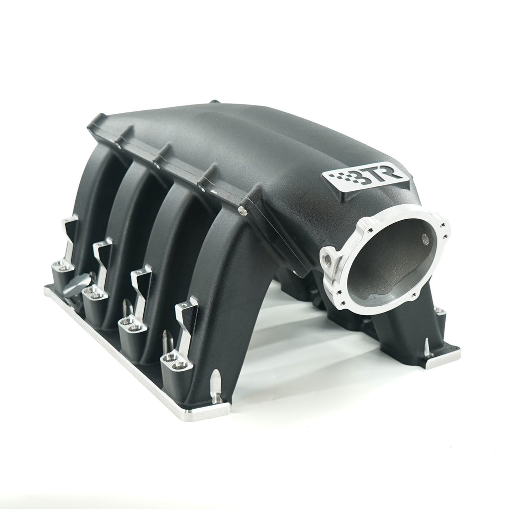 BTR TRINITY INTAKE MANIFOLD - HEMI 5.7/6.4 LONG RUNNER - BLACK - DUAL INJECTOR - TRA-HEMI-BLK-LL-2i