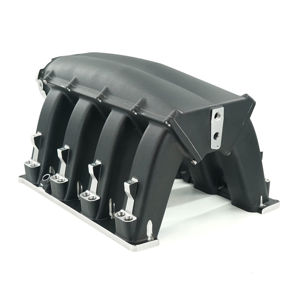 BTR TRINITY INTAKE MANIFOLD - HEMI 5.7/6.4 LONG RUNNER - BLACK - DUAL INJECTOR - TRA-HEMI-BLK-LL-2i
