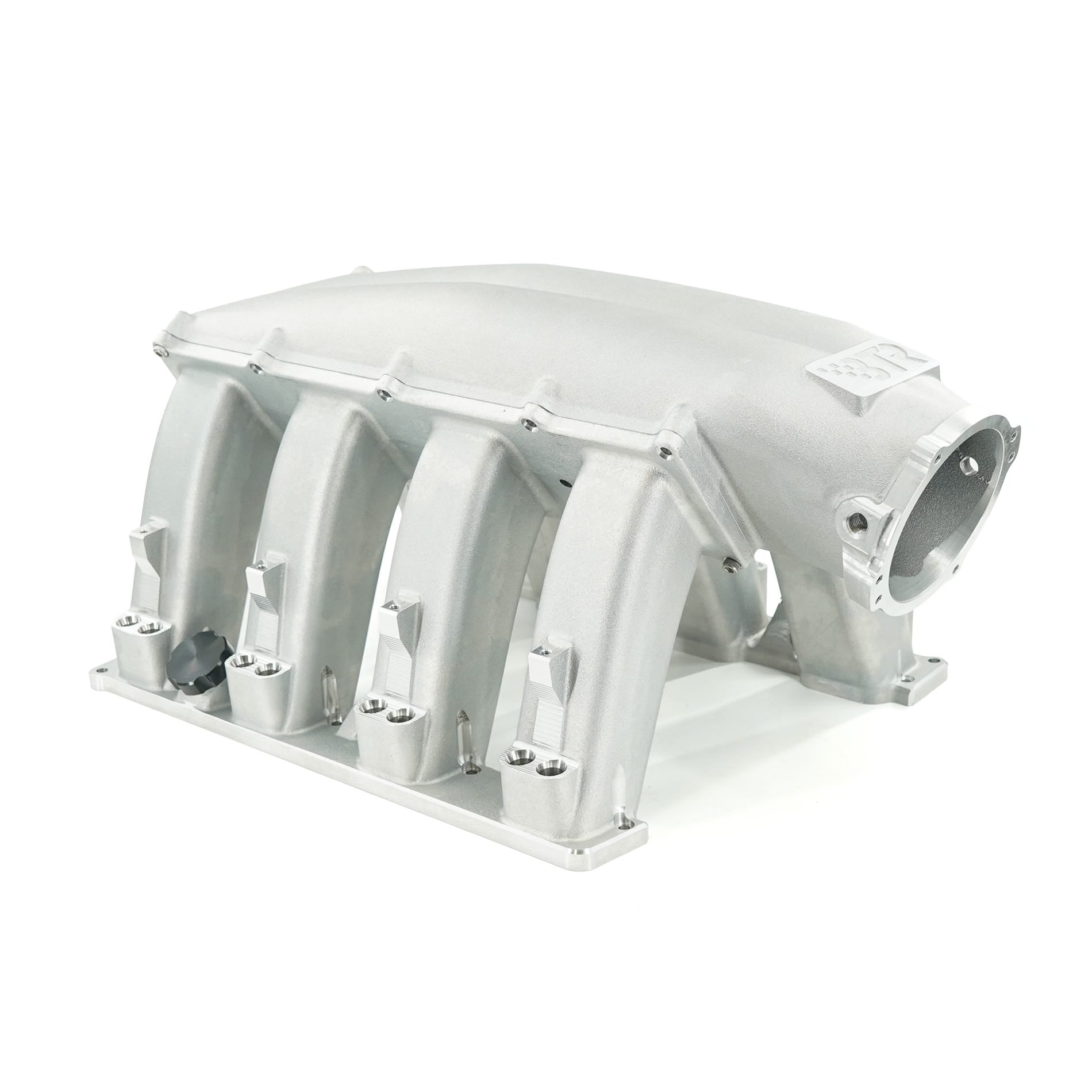 BTR TRINITY INTAKE MANIFOLD - HEMI 6.2 LONG RUNNER - NATURAL - DUAL INJECTOR - TRA-62HEMI-LL-2I