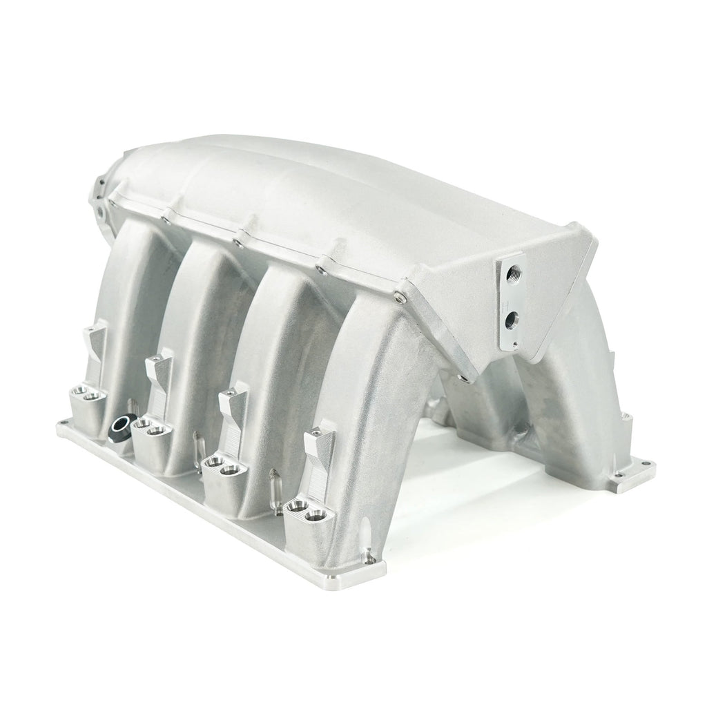 BTR TRINITY INTAKE MANIFOLD - HEMI 6.2 LONG RUNNER - NATURAL - DUAL INJECTOR - TRA-62HEMI-LL-2I