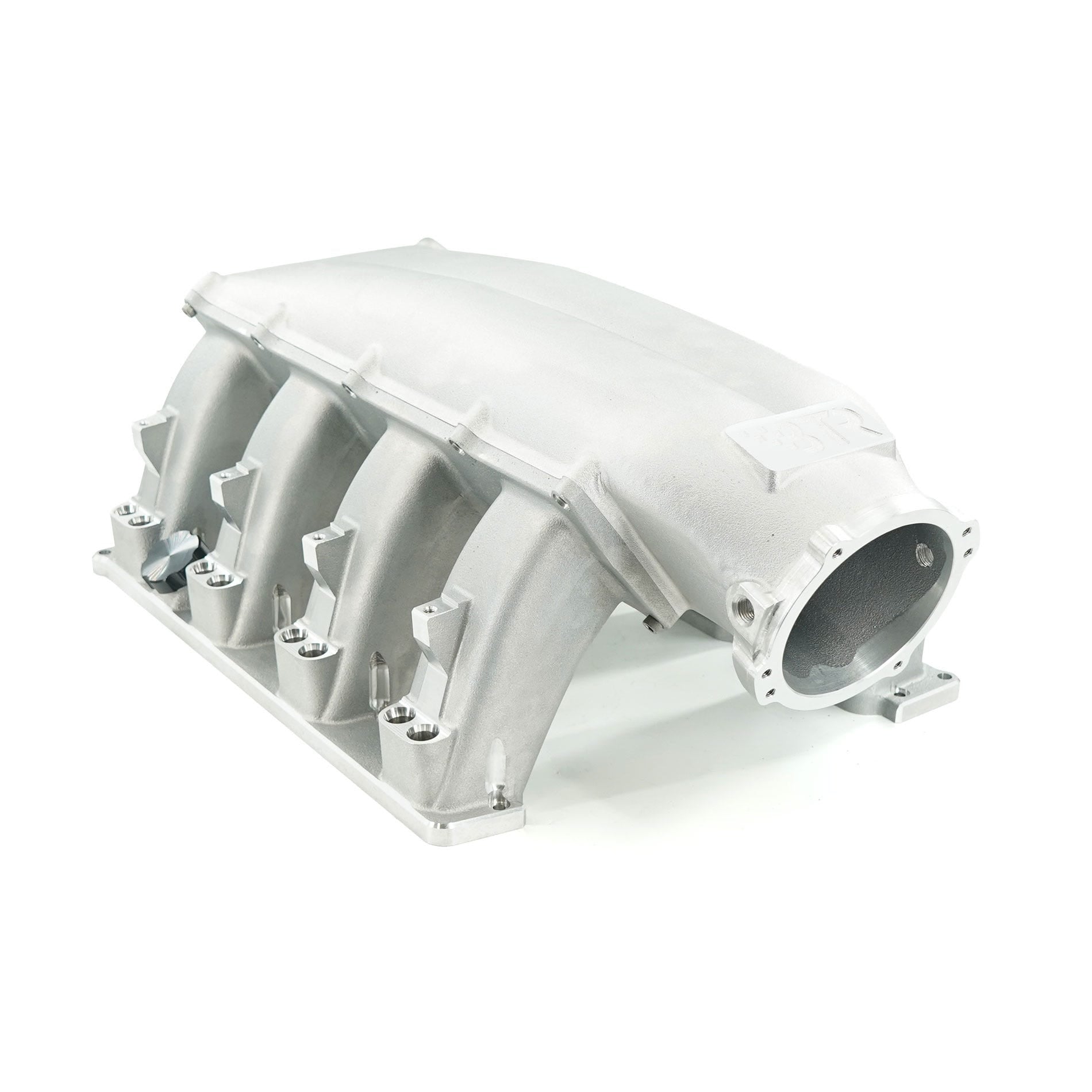 BTR TRINITY INTAKE MANIFOLD - HEMI 5.7/6.4 MID RUNNER - NATURAL - DUAL INJECTOR - TRA-HEMI-ML-2I