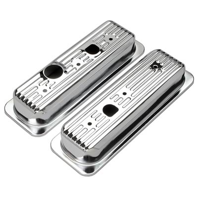VALVE COVER CAPS CHROME 4.3L