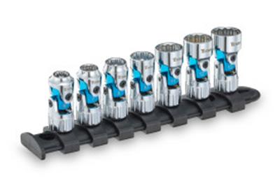 7PC.1/4"DR MM AUTO-FLEX SET