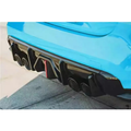 V2 Carbon Fiber Rear Diffuser w/ LED Light for BMW G80 M3 G82 G83 M4