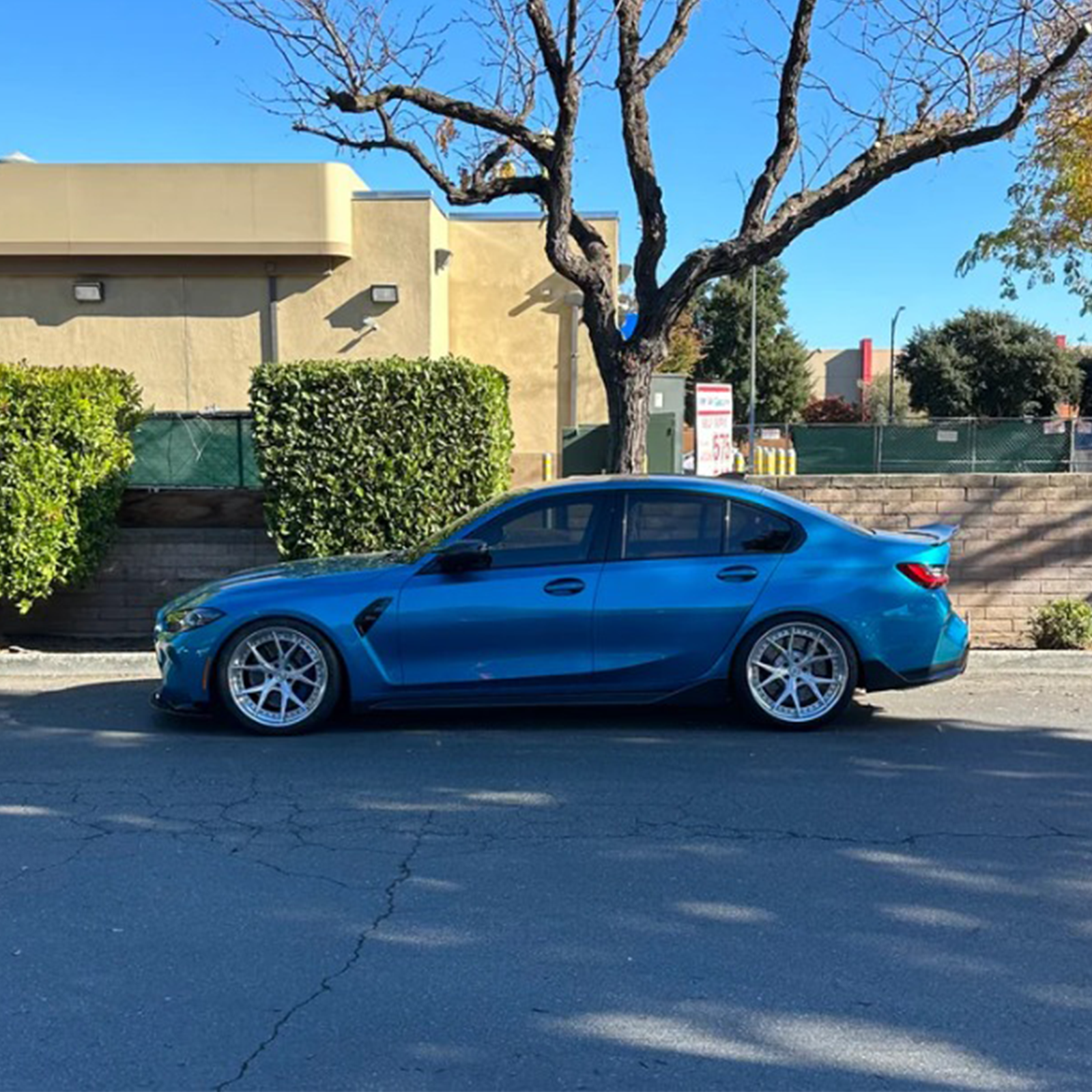 M Performance Style Carbon Fiber Side Skirts for BMW G80 M3 G82 G83 M4