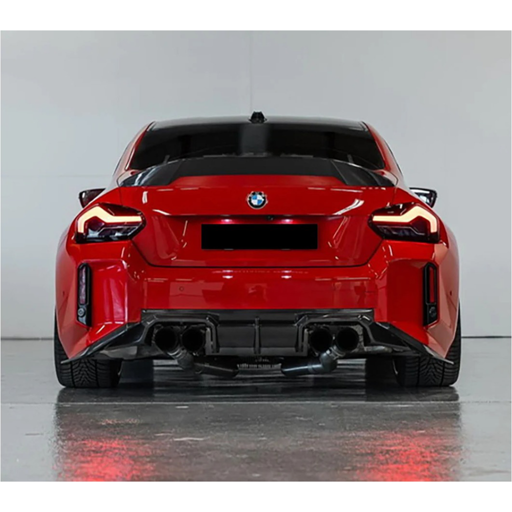 CT Style Carbon Fiber Rear Trunk Spoiler for BMW G87 M2