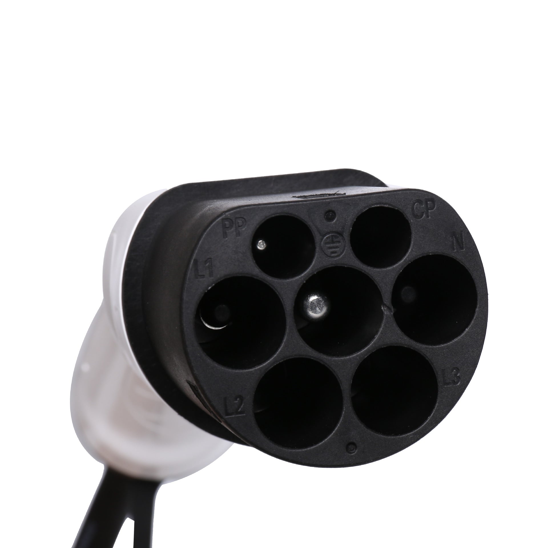 Type 2 to Type 2 EV Charging Cable 22kW/32A 16ft | 3-Phase | Premium Copper | IP54 | 2-Year Warranty