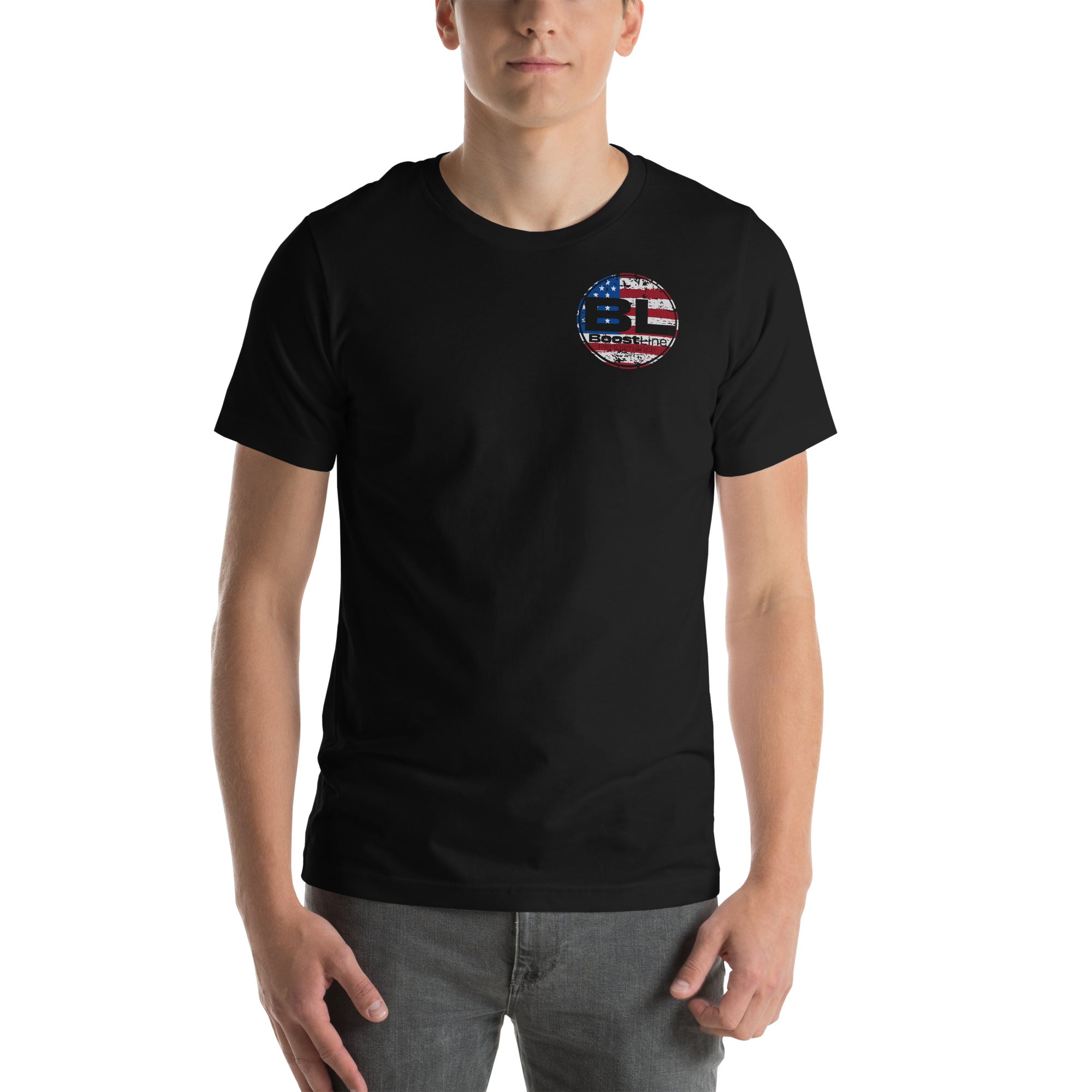 Boostline USA Flag Logo Shirt