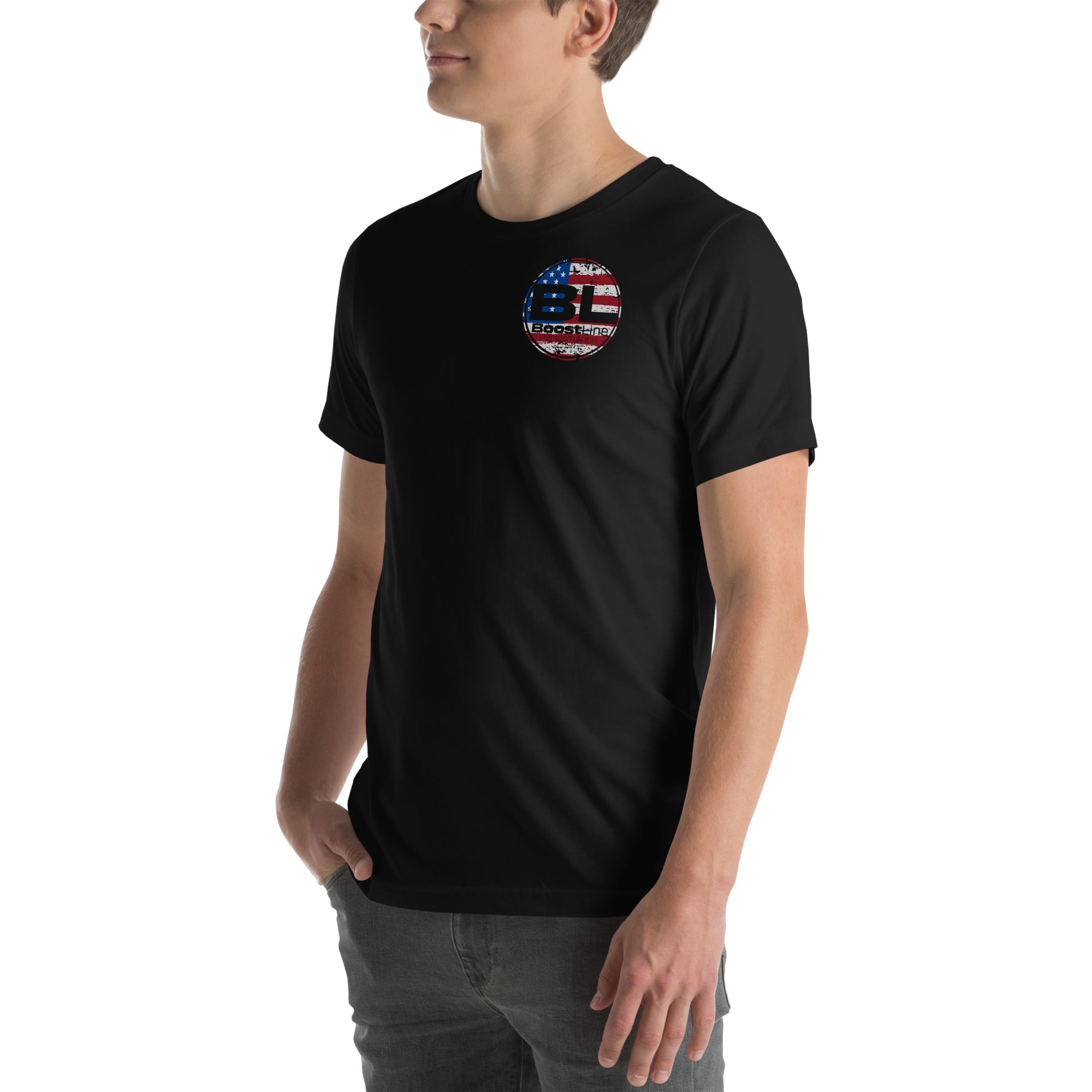 Boostline USA Flag Logo Shirt