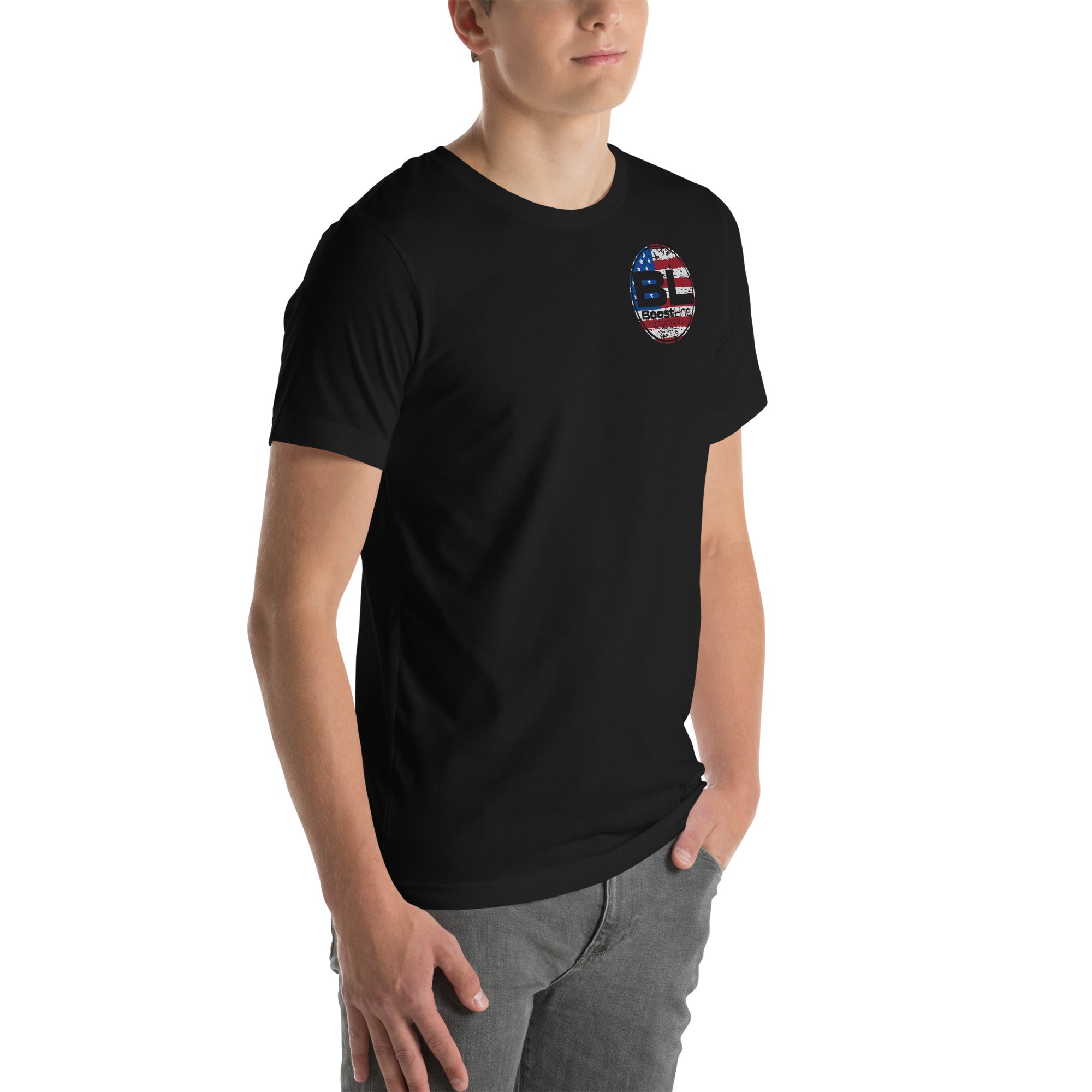 Boostline USA Flag Logo Shirt