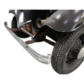 BUMPER FRONT/REAR STEEL CHR