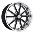WHEEL ALUM BLACK POLISHED 18X9