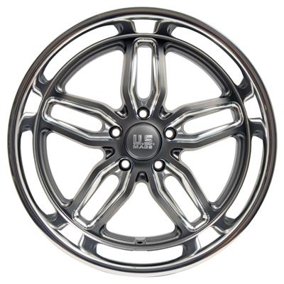 WHEELS ALUM MATTE GUN 20X10