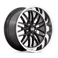 WHEEL ALUM GLOSS BLK 20X8.5