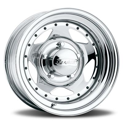 WHEEL  CHROME STAR 15X10  5X4.