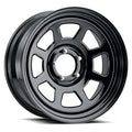 WHEEL DLUX  BLACK 17X12