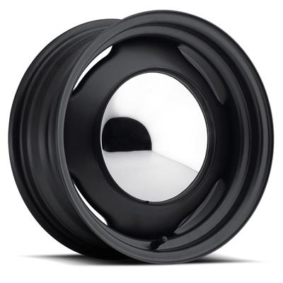 WHEEL STEEL MATTE BLACK 15X8