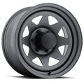 WHEEL STEEL MATTE GREY 15X8
