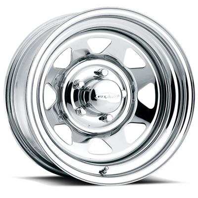 WHEEL  CHROME 8 SPOKE 15X7  5X