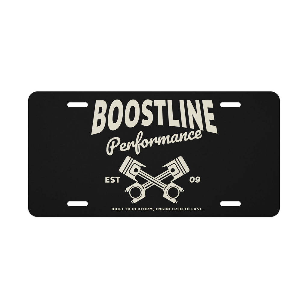 Boostline Retro Vanity Plate