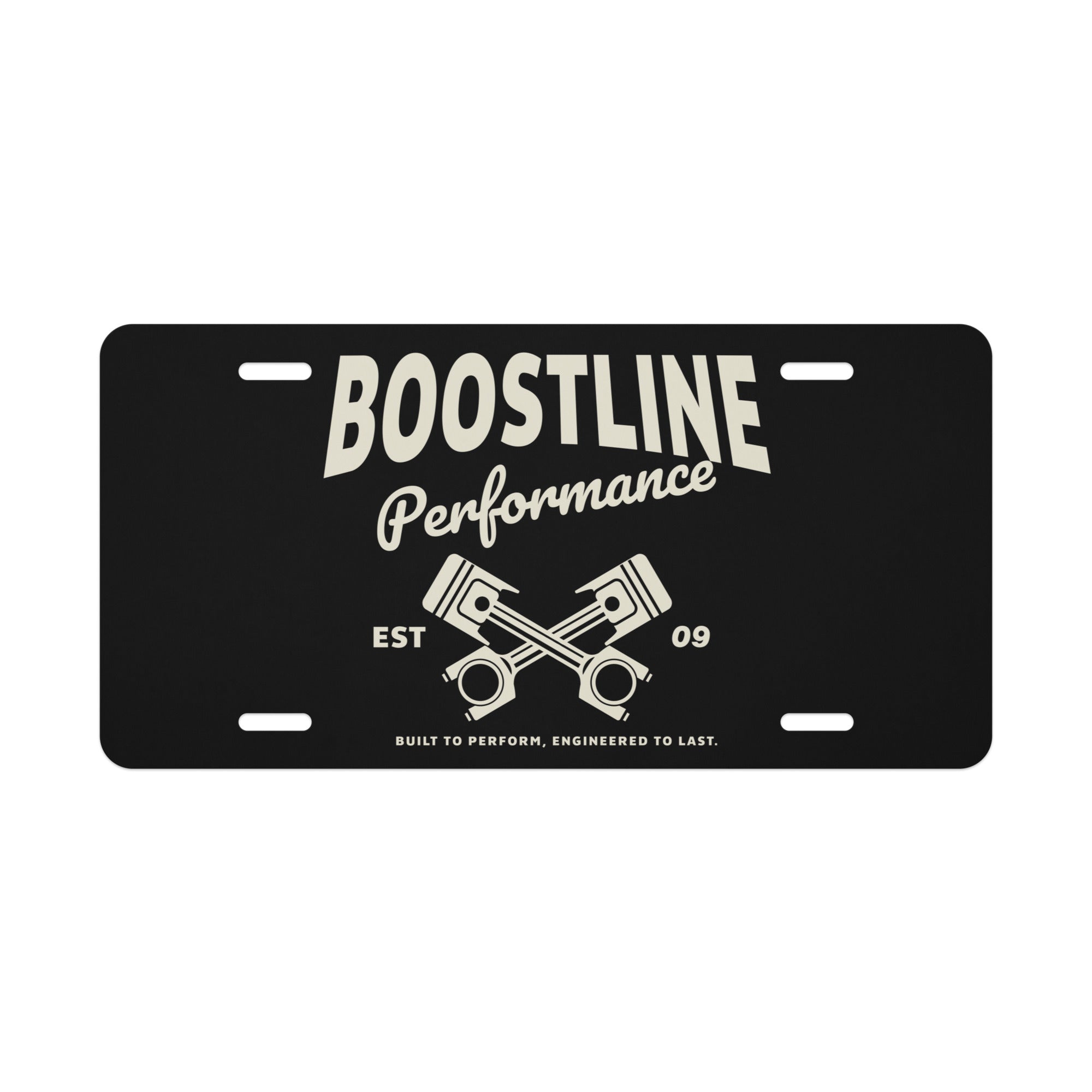 Boostline Retro Vanity Plate