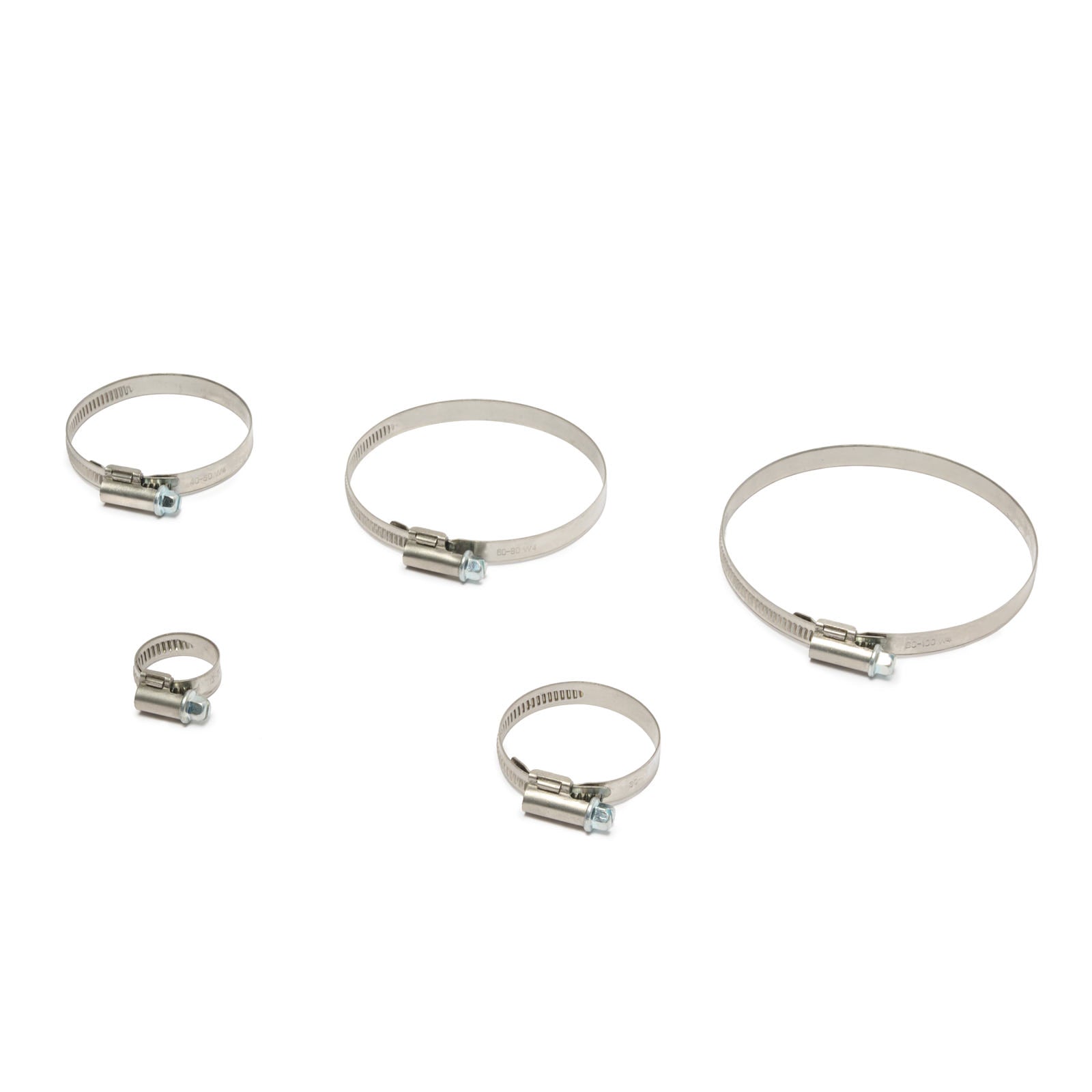 Stainless Steel Hose Clamp - pack of 5