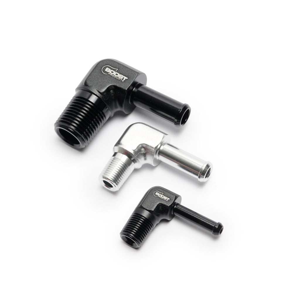 Screw-in Adapter NPT Male to Hose Fitting - 90°