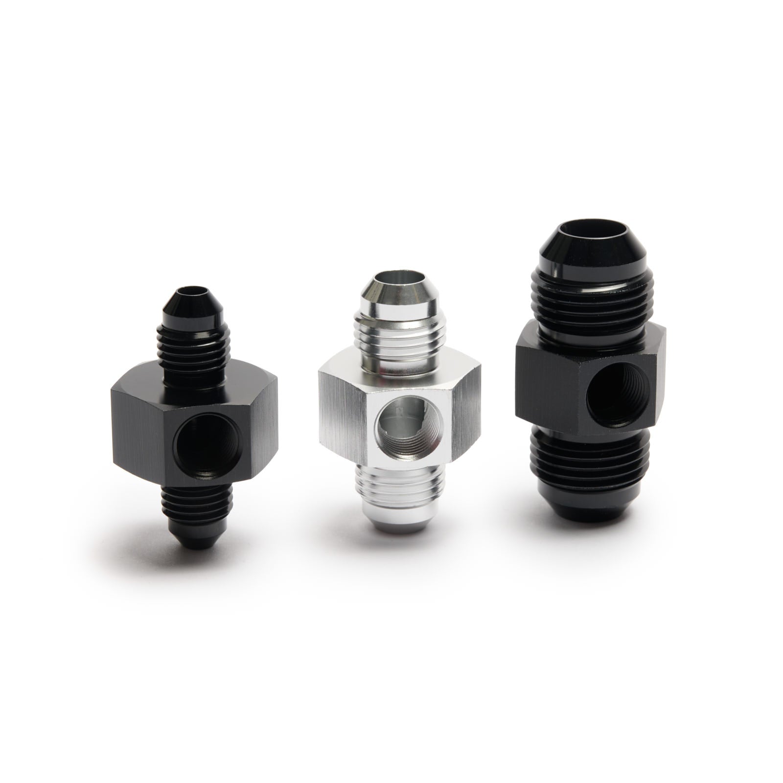 Thread Adapter -AN Male to Male with NPT Sensor Port